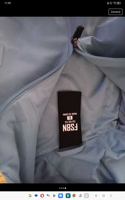 Kurtka xl przeciw deszczowa - wiatrem - narty