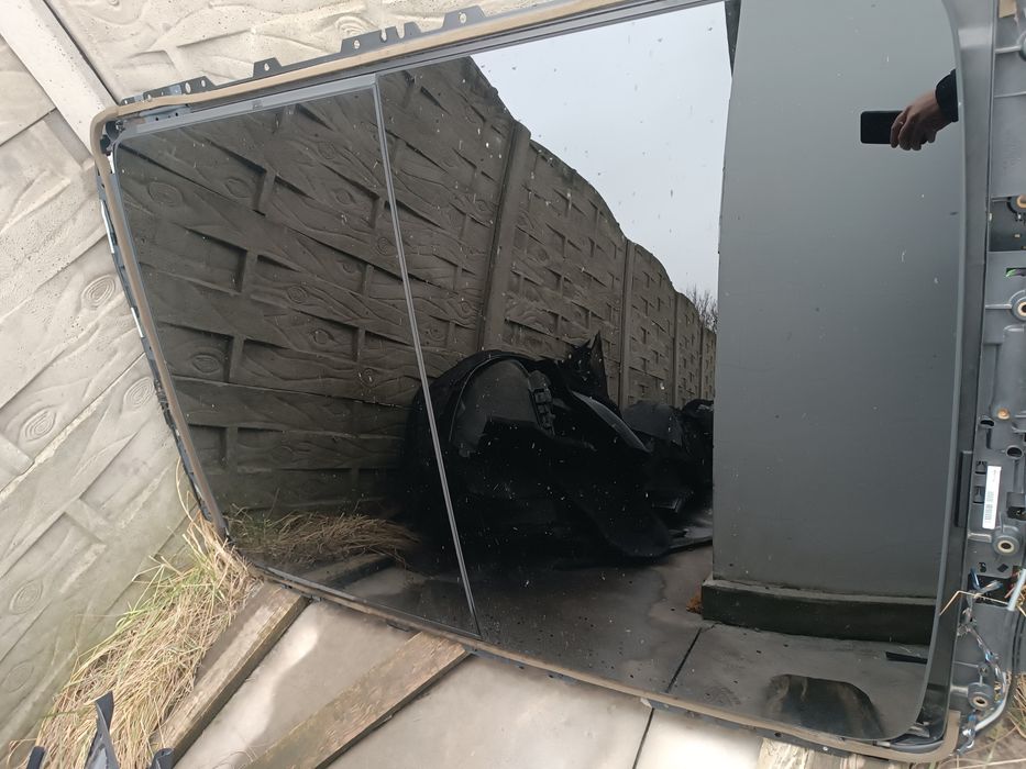 Панорама в зборі люк сіра шторка розборка Audi Q7 4M 18 рік кю7 ку7