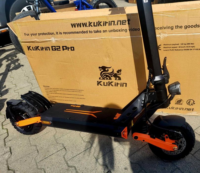 Hulajnoga elektryczna Kukirin G2 Pro 15Ah 1000W 55km 45km/h