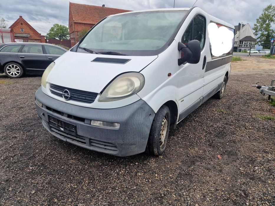 ćwiartka tył tylna błotnik opel vivaro II long lak l474