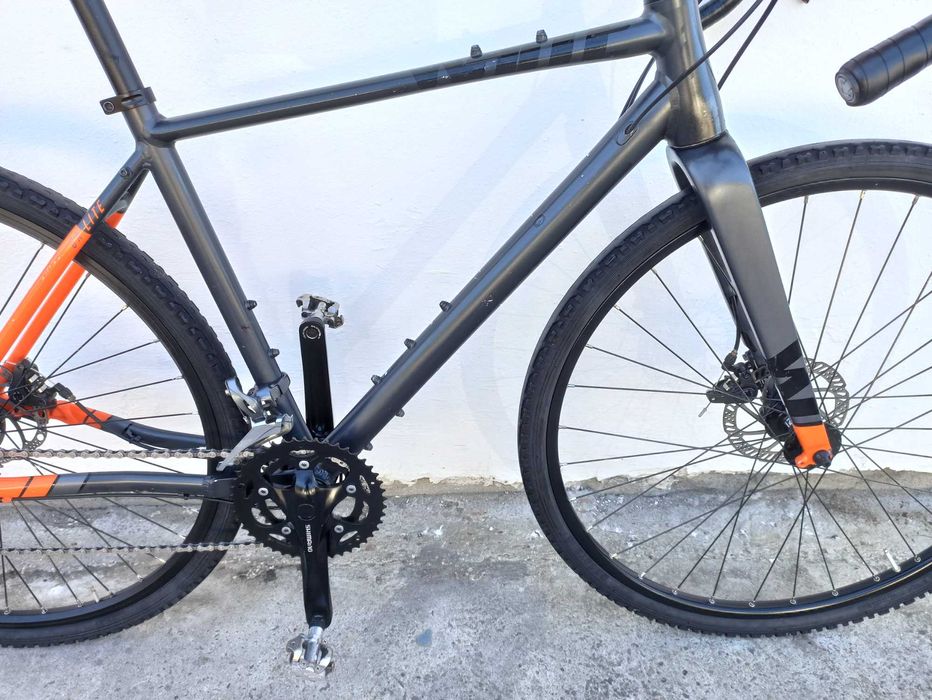 Rower gravel przełaj White GX Lite koła 28 tarczówki  na 160-180 cm