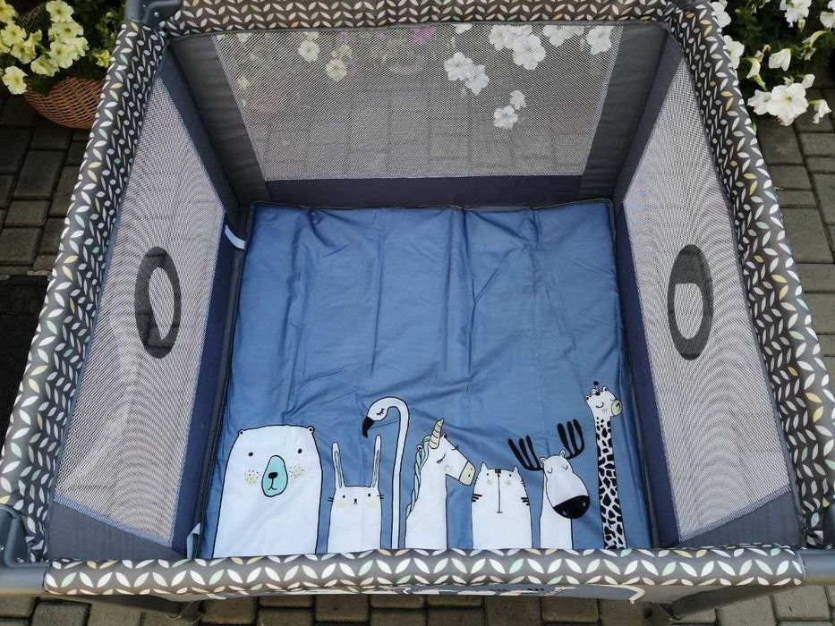 Манеж классический Lionelo Sofie Grey Scandi