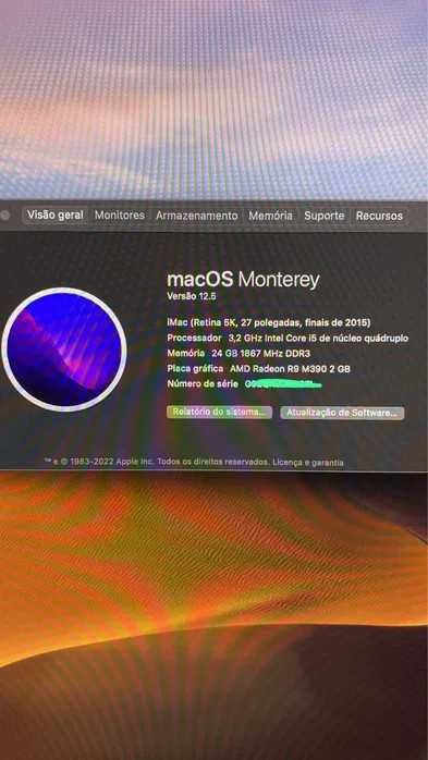 iMac 27 5K 2015 - impecável