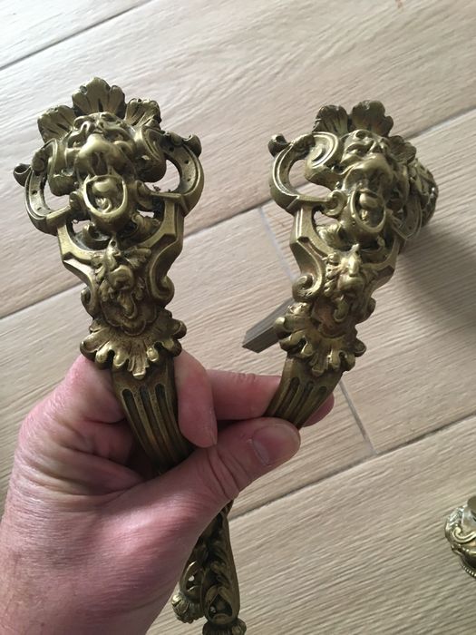 Par de Suporte para varão de cortinados