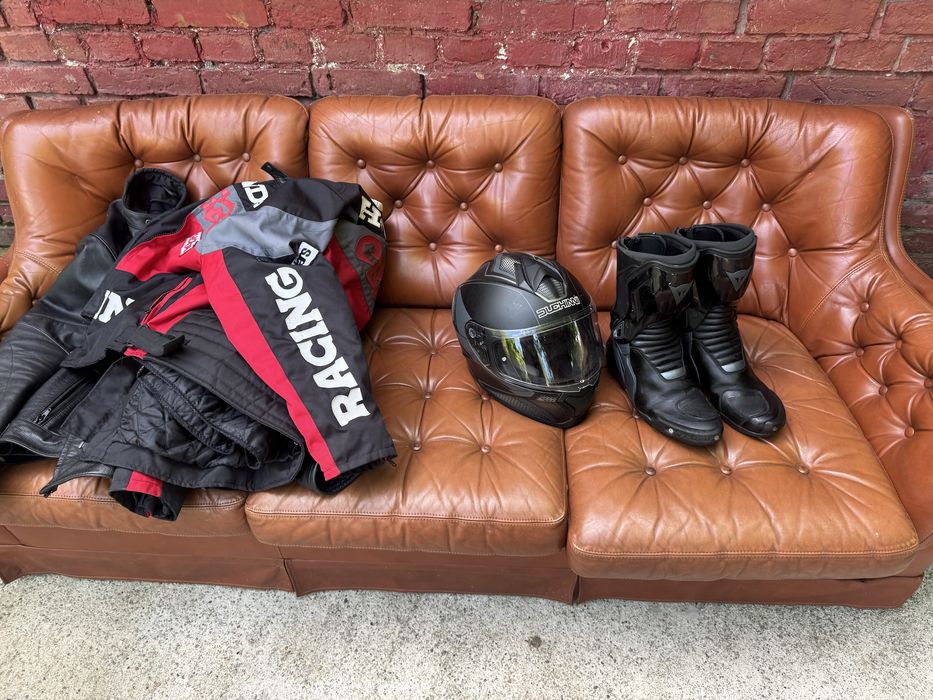 Na motor buty kask kurtki