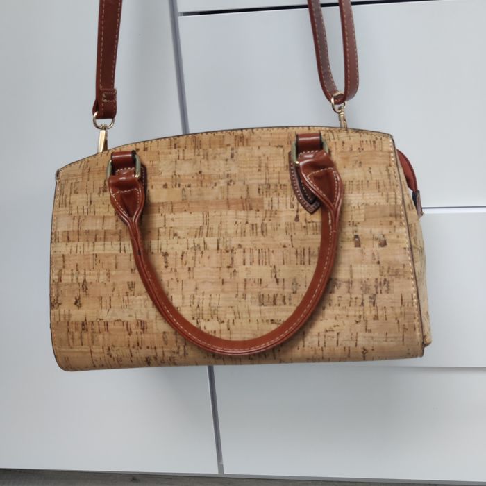 Torebka z korka, oryginalna z Portugalii, nowa bez metki