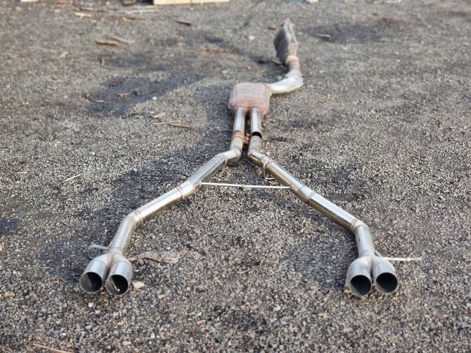 Wydech BMW e60/e61 535d 4 rurka, kat,dpf off