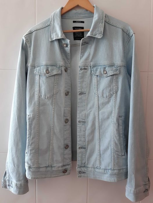 Casaco de ganga Slim Fit marca Tiffosi