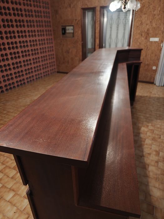 Mesa de bar\balcão de bar\bar em madeira