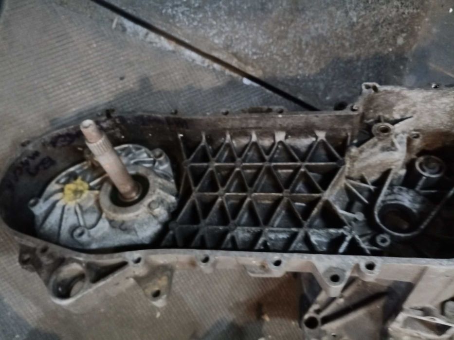 Картера 140 мм бараб двиг гилера- с коленвалом в сборе и редуктором