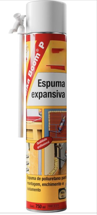 Espuma poliuretano expansiva 750 ml
