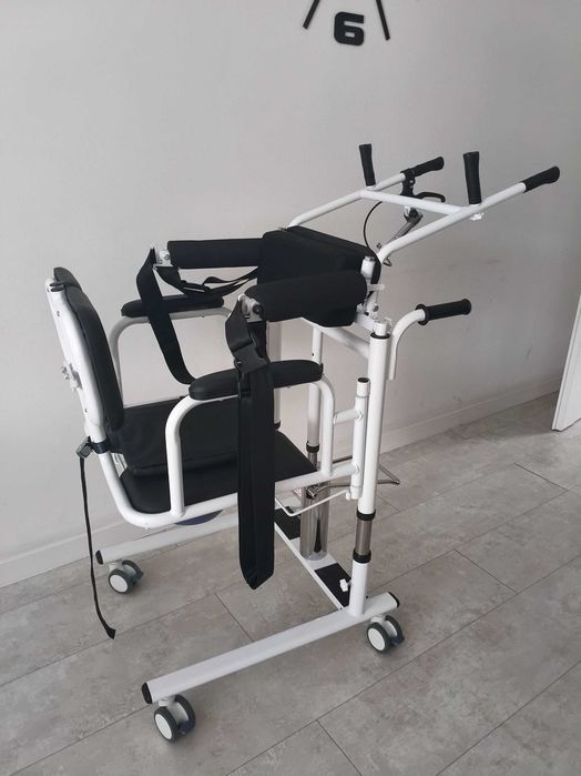 Hydrauliczny podnośnik pacjenta 3w1, wózek transferowy