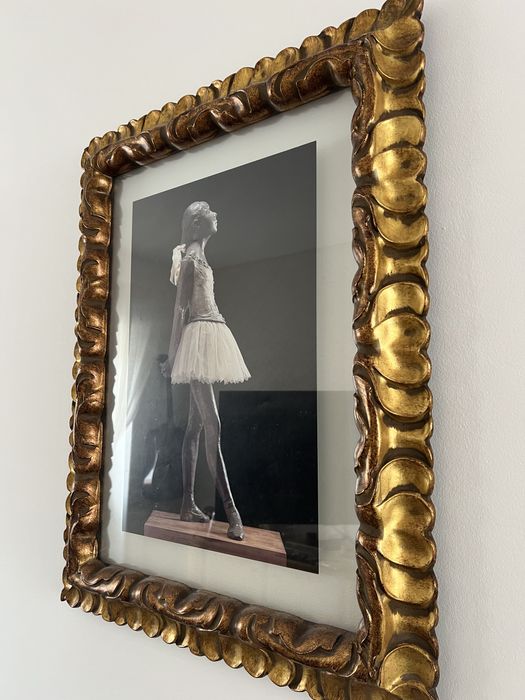 Vendo 3 quadros Bailarinas em talha dourada