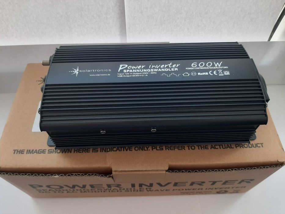 Инвертор преобразователь  12V 600 /1200 Watt Solartronics