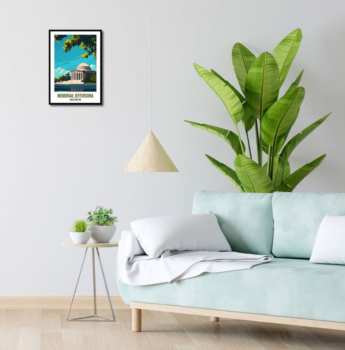 Plakat 29,7x42cm Memoriał Jeffersona