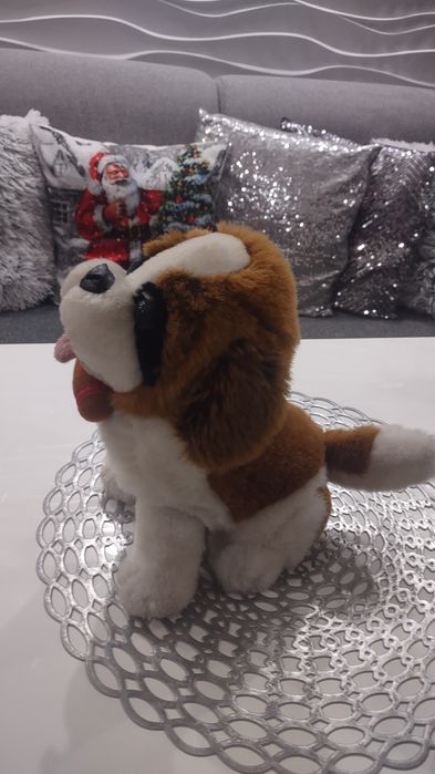 Maskotka pluszak piesek Bernardyn 25cm