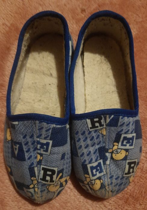 Тапочки на мальчика 18 размер