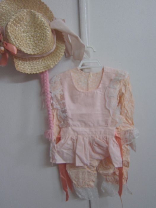 Fantasia de Carnaval - Boneca 3 anos NOVO