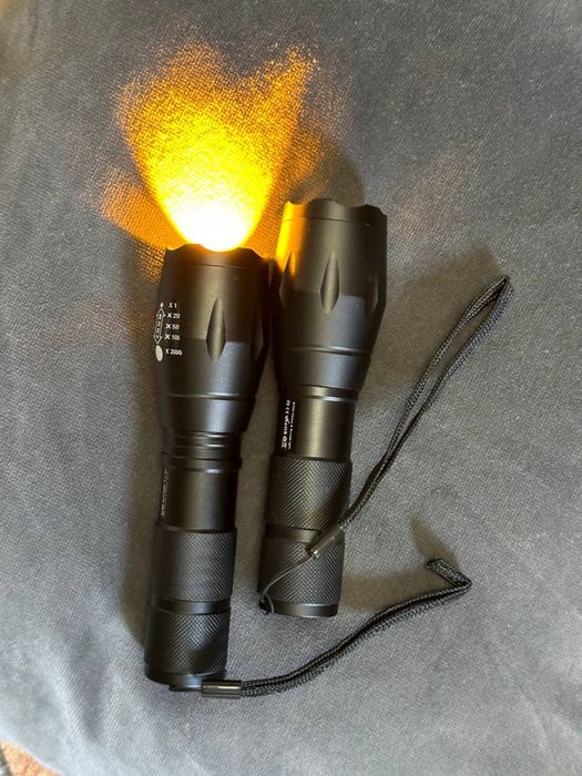 Фотофонарь фотоліхтар живлення на  акамуляторі і батарейках