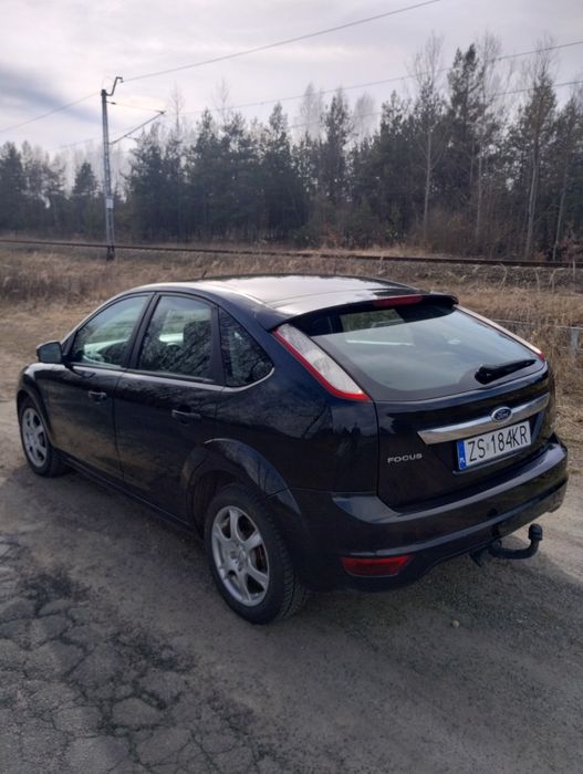 Ford Focus MK2 • nowy przegląd do 11.05.2027r • CZARNY • BOGATA WERSJA