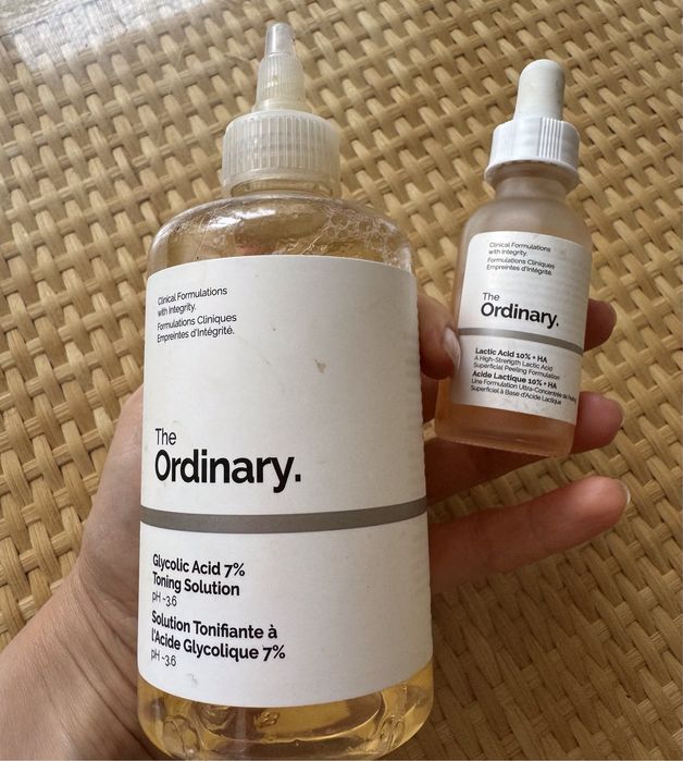 Тонер та пілінг The ordinary