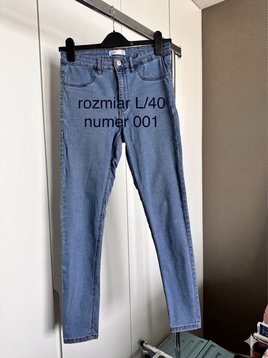 Wszystko po 5 złotych! Jeansy skinny roz L/40