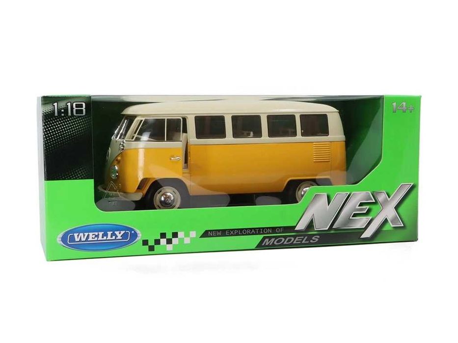 1:18 Pão de forma - Volkswagen Bus T1 de 1963 (Welly, nova)