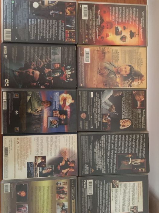 Filmes VHS. 20 cassetes.