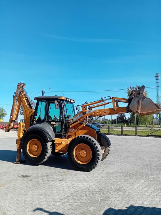 Koparko-ładowarka Case 695 Super R powershift opony 50%  Jcb brutto yoistick klima
