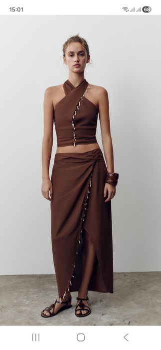 Нові мідіспідниці від Zara