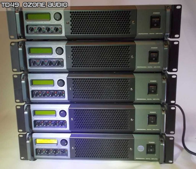 Końcówka mocy z procesorem DSP 4X2200W RMS 4 Ohm Ozone Audio td4,13