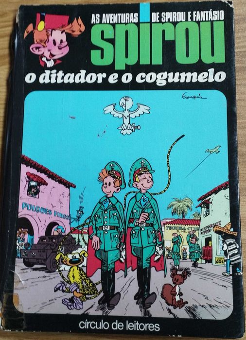 7 Livros Antigos Banda Desenhada Asterix,Spirou,Blake & Mortimer