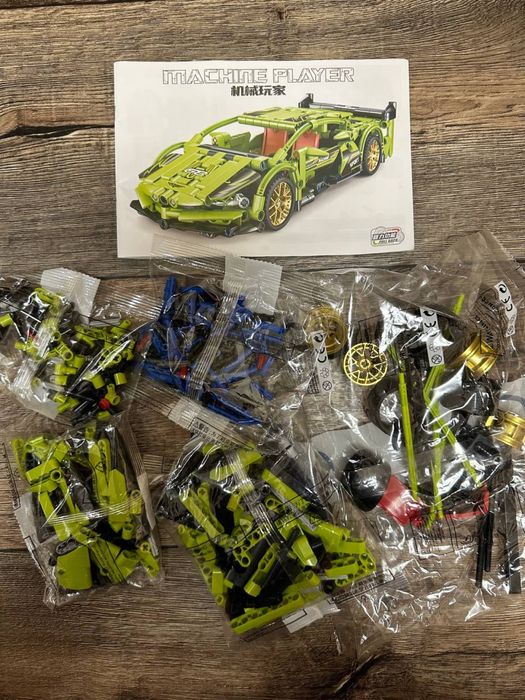 Конструктор машинка Lamborghini Technic 452 деталей