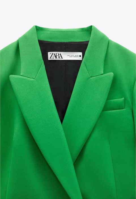 Зелена cукня-блейзер Zara