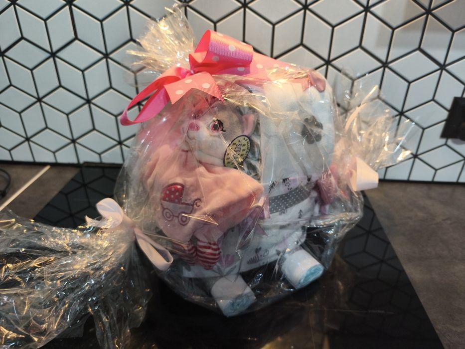 Tort z pampersów (wózek )