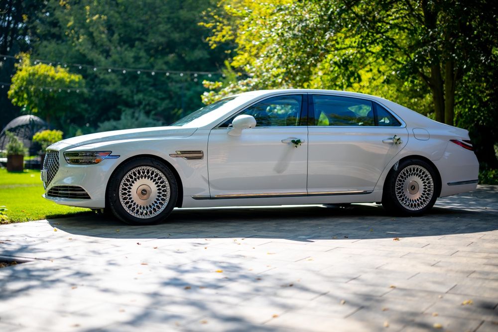 Auto Samochód do Ślubu GENESIS G90 V8 5.0 ULTIMATE. Jedyny taki w PL !