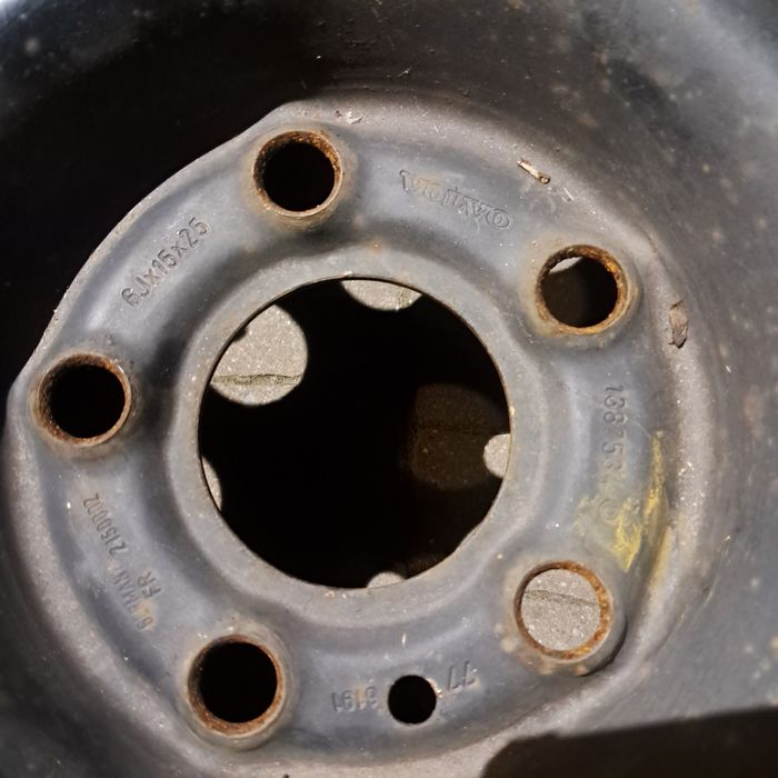 Koła stalówki volvo