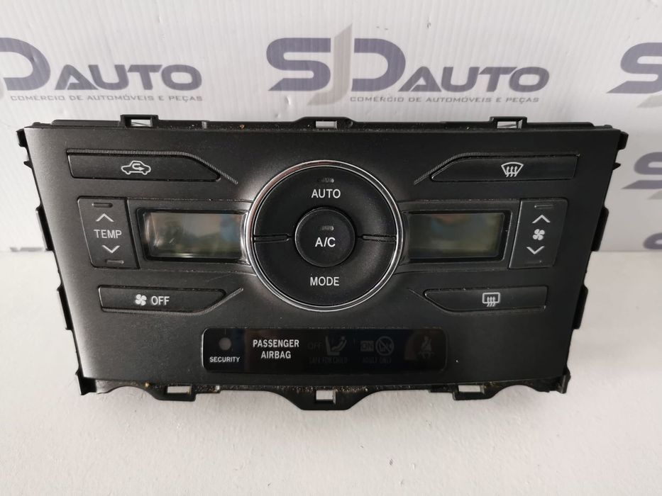Comandos Ar Condicionado - Toyota Auris