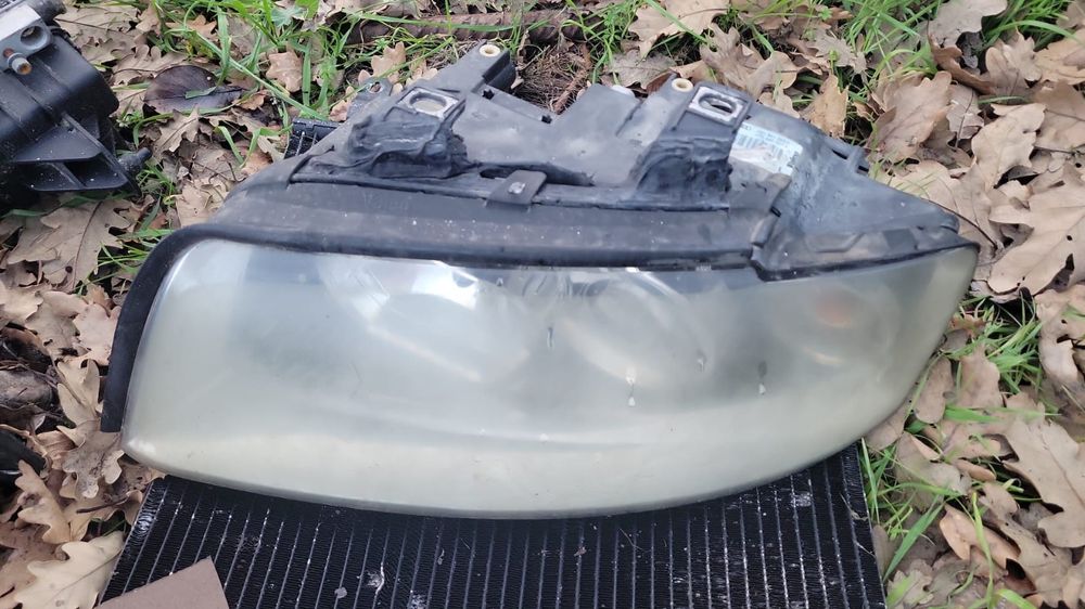 Pecas audi a4 b6 frente fibra mascara