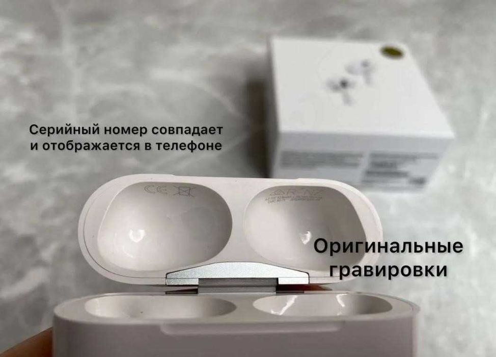 АірПодс Pro 2 Lux наушники 1в1 без шумоподавления +чехол