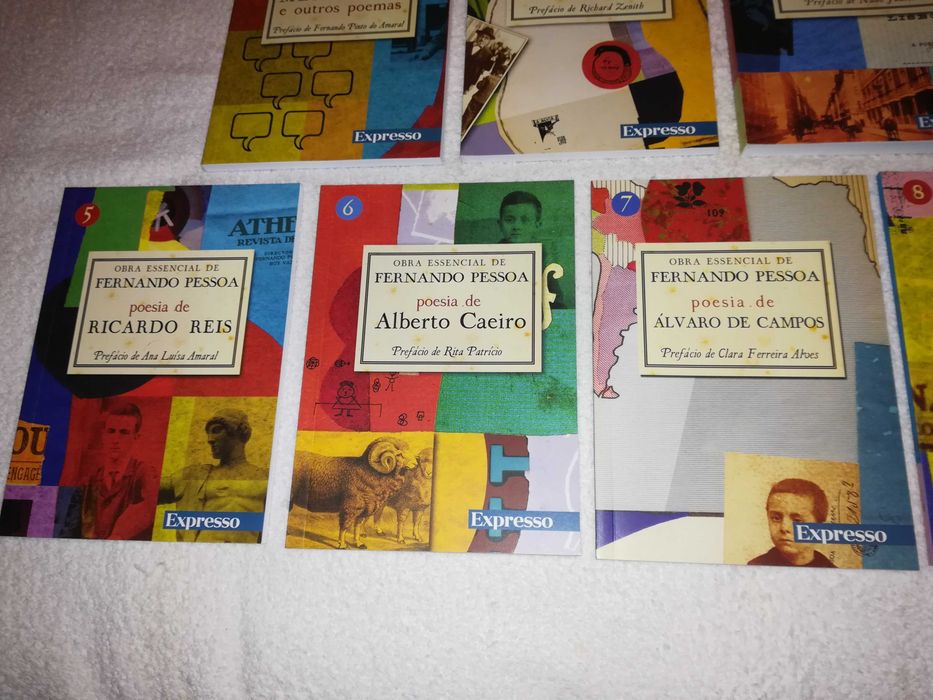 obra essencial de fernando pessoa (expresso) coleção 9 livros 2015