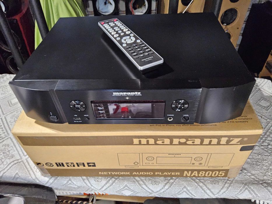 STREAMER MARANTZ NA 8005 como Novo. Tenho a caixa Original deste aparelho.