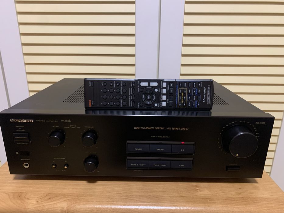 Підсилювач Pioneer A-351R + рідний Пульт (Стан ідеал / Japan)