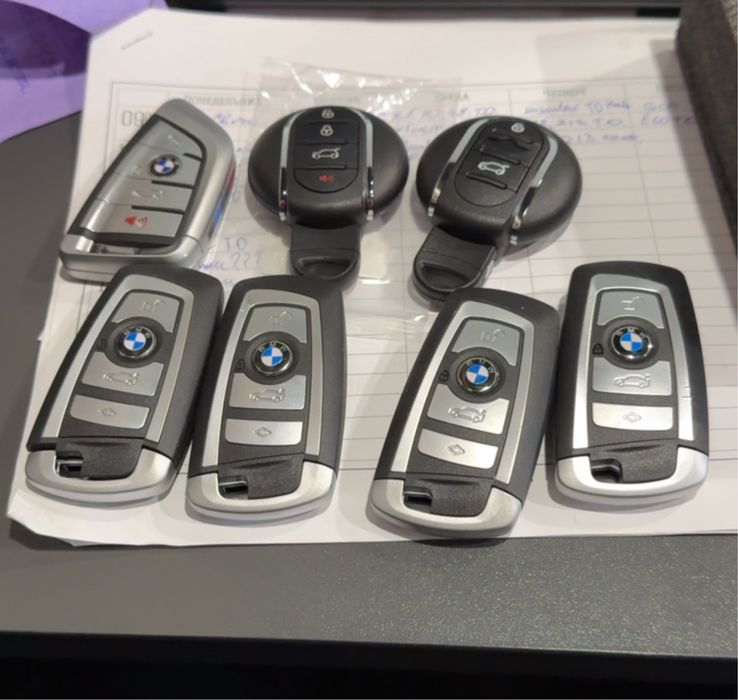 Bmw изготовление ключей