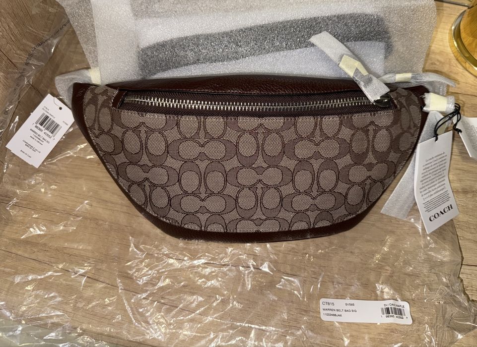 Сумка Coach бананка оригінальна