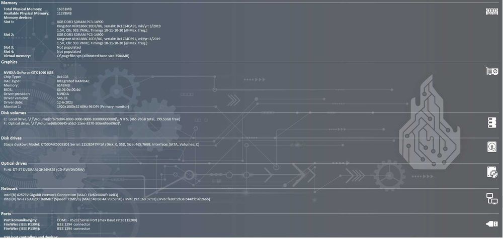 Komputer Stacjonarny i7 3770k 16gb ram 1060gtx 6gb 512 gb ssd