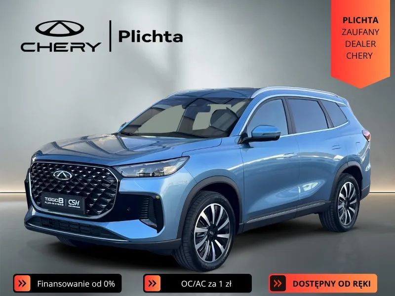 Chery Tiggo 8 Chery Tiggo 8 CSH Grupa Plichta | Hybryda | Dostępne od ręki !