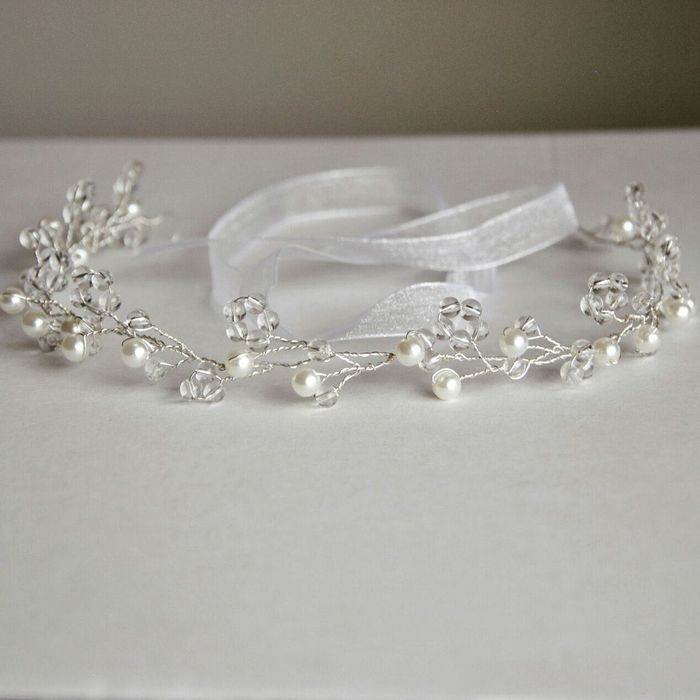 Wianek komunijny / Opaska do włosów (komunia, ślub, wesele)