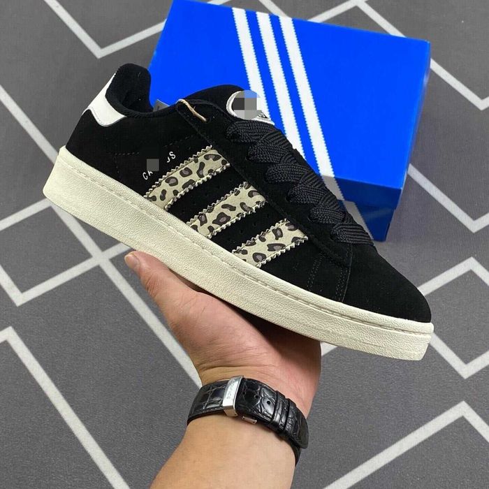 Adidas originals campus 00s Czarny z motywem lamparta 37