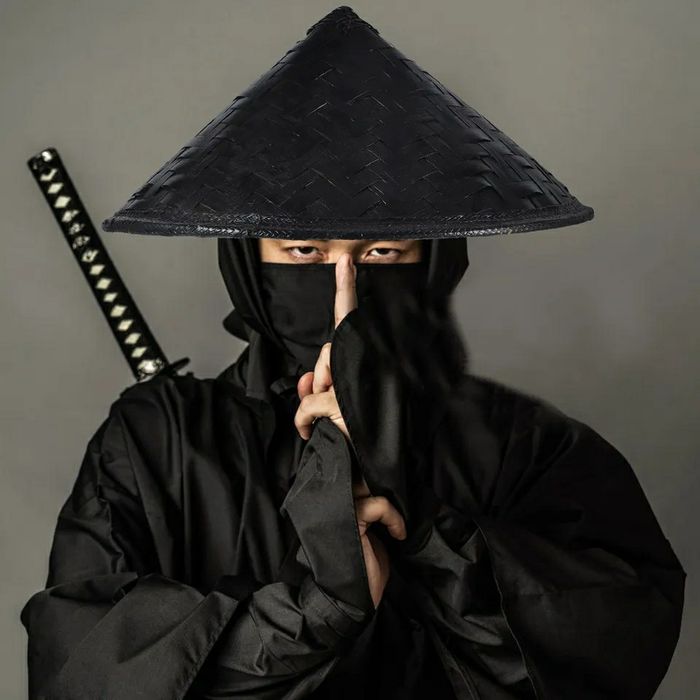 Chapéu Samurai Ninja Bamboo